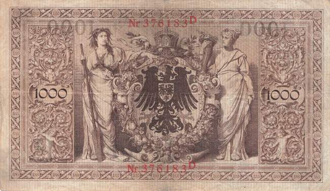 1000 Mark 1909 P/D ro.39